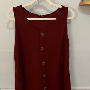 Bloomchic red tank top
